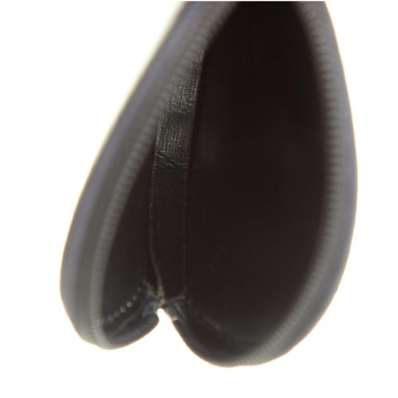 Loewe Anagram Logo Leather Coin Pouch Round Black - Picture 4 of 4